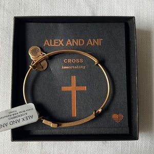 Alex and Ani Cross Bracelet